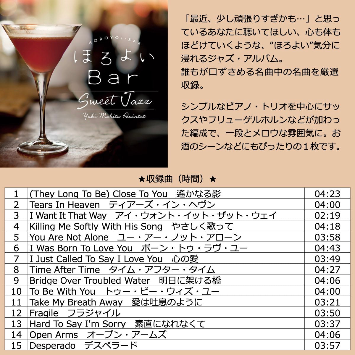 ジャズバー BGM 楽曲入りSDカード