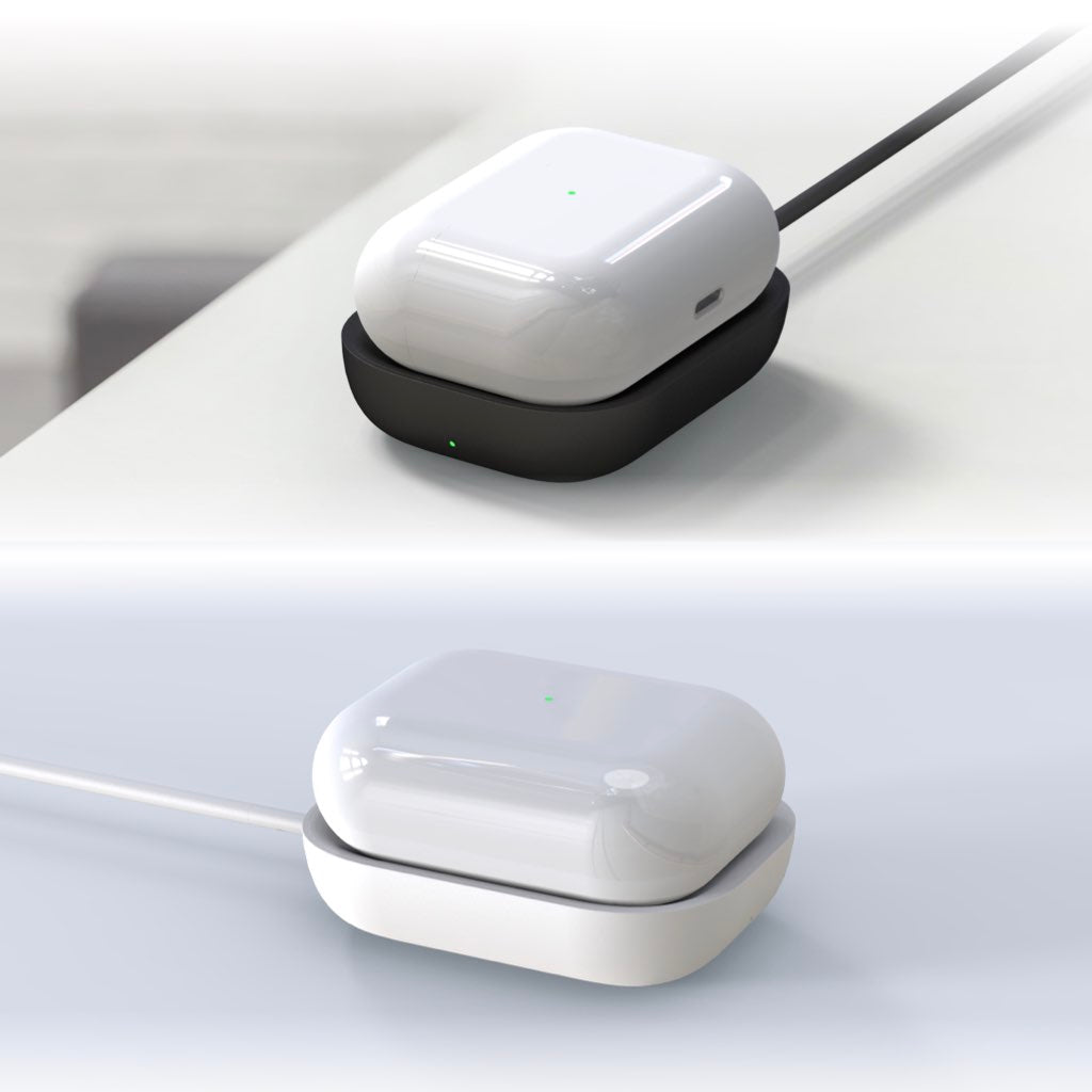 AirPods対応 小型ワイヤレス充電器 ECC1(2個セット)