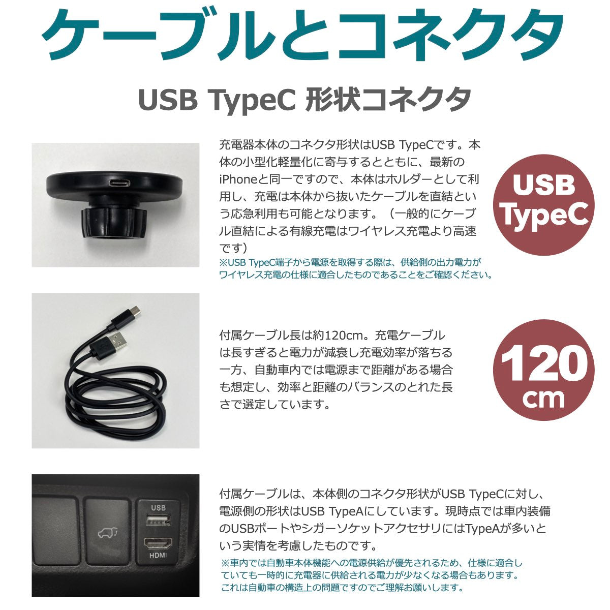 車載用 MagSafe対応 ワイヤレス充電器 CMS1（訳あり）