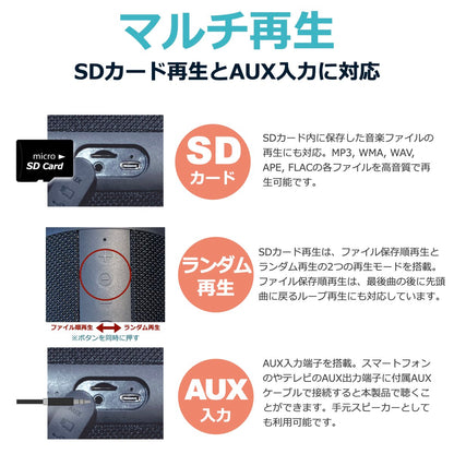 コンパクト Bluetoothスピーカー CW1LC