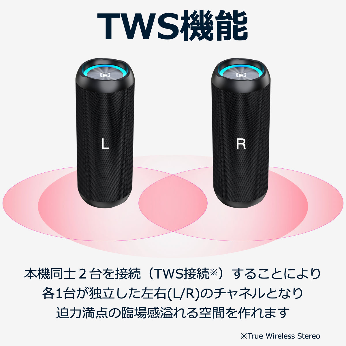 長時間再生 Bluetoothスピーカー CW1M（訳あり）