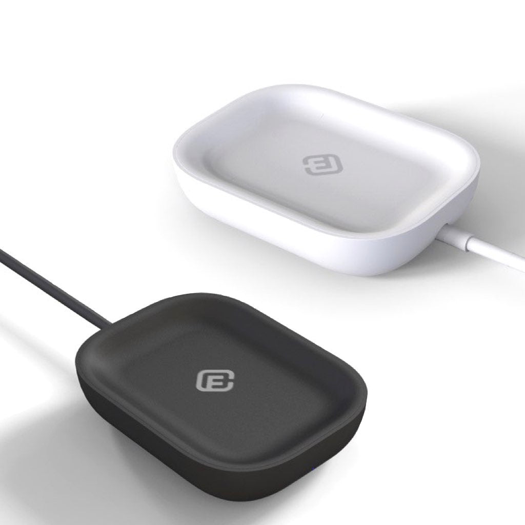 AirPods対応 小型ワイヤレス充電器 ECC1（2個セット）