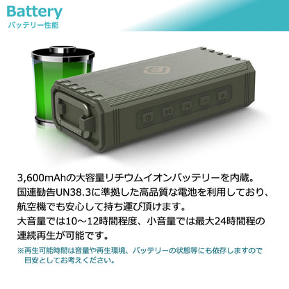 【４個セット】アウトドア Bluetoothスピーカー HW2