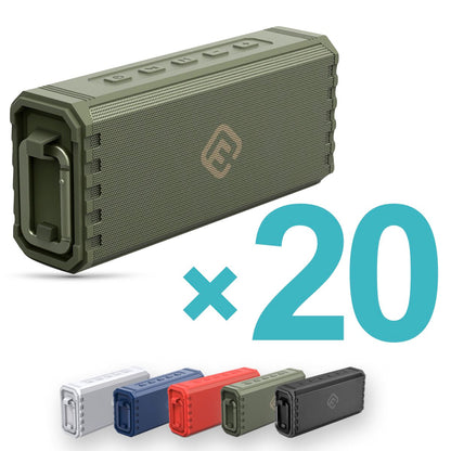 【公式・まとめ売り】40s Bluetoothスピーカー HW2 箱売 20個 バルク販売 防水 高音質 ブルートゥース 重低音 おしゃれ 大音量 SDカード ワイヤレス スマホ お風呂 ポータブル