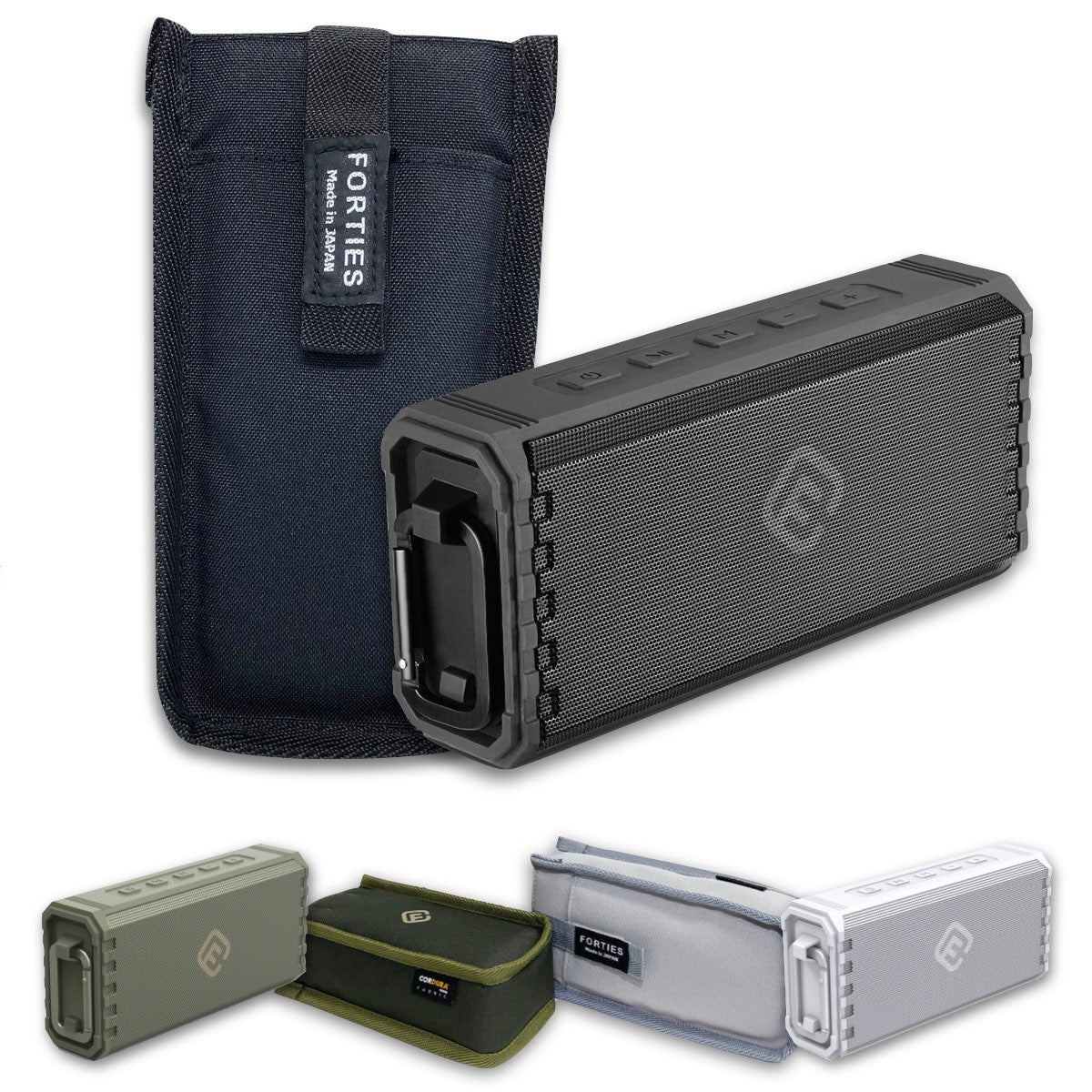Bluetoothスピーカー 純正ケースセット CORDURAケース 日本製 HW2