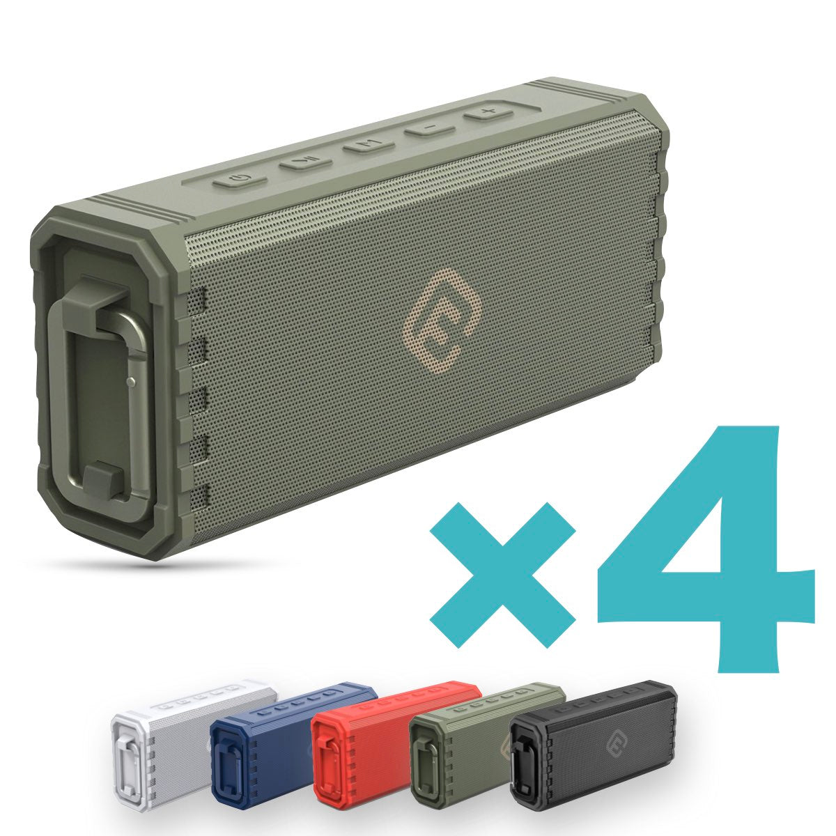 【４個セット】アウトドア Bluetoothスピーカー HW2