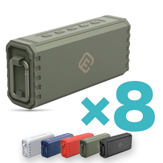 【８個セット】アウトドア Bluetoothスピーカー HW2