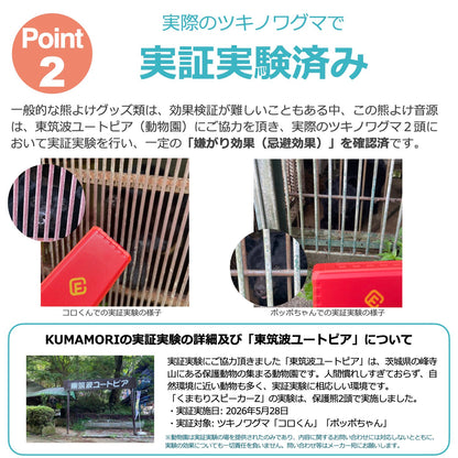 熊よけ 音源入りSDカード