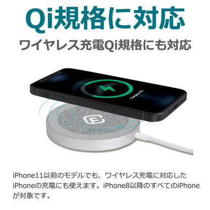 MagSafe対応 ワイヤレス充電器 MS1（2個セット）