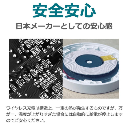 MagSafe対応 ワイヤレス充電器 MS1（2個セット）