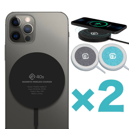 MagSafe対応 ワイヤレス充電器 MS1（2個セット）